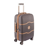 Delsey Luggage Chatelet Hard+ 28 Inch 4 Wheel Spinner Luggage, Brown