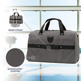 Travelpro Crew Versapack Weekender Carry-on Duffel Bag W/Suiter, Titanium Grey, One Size
