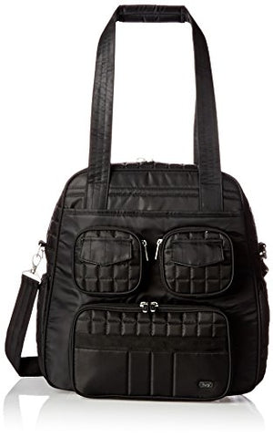 Lug Puddle Jumper Overnight/Gym Bag, Midnight Black