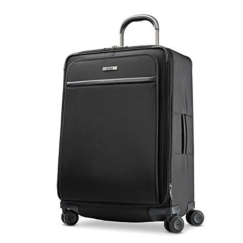 Hartmann Metropolitan 2 Medium Journey Expandable Spinner Suitcase, Deep Black