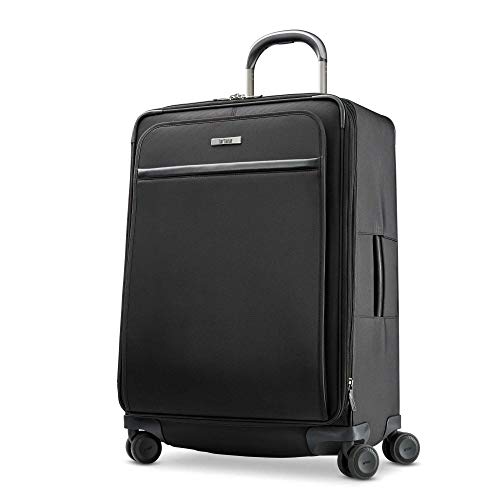 Hartmann Metropolitan 2 Medium Journey Expandable Spinner Suitcase, Deep Black