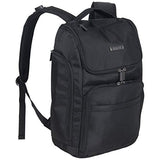 Kenneth Cole Reaction Top Zip Laptop with USB Port (RFID) Backpack, Black One Size