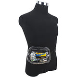 Fuel Fashion Clear Fanny Pack, Stadium Security Approved Belt Bag with Front Easy Access Pocket