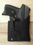 S&W M&P Shield 9Mm 40 Soft Leather Concealed Carry Holster Iwb Tuckable (Will Fit Performance