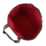 CB Station Organizing Utility Tote With Pockets (Red)