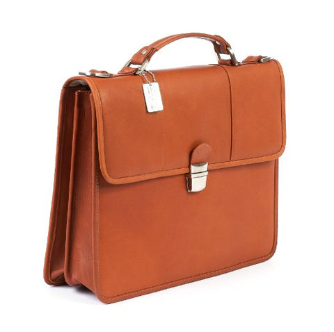 Claire Chase Briefcase, Saddle, One Size