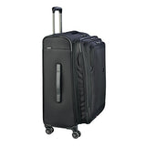 Delsey Luggage Cruise Lite Softside 25" Exp. Spinner Suiter Trolley, Black
