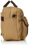 Tommy Bahama Canvas Messenger Bag - Satchel Shoulder Bag for Men Large Bookbag with Padded Laptop Pocket, Tan