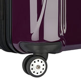 Delsey Luggage Helium Aero 29 Inch Expandable Spinner Trolley, Plum