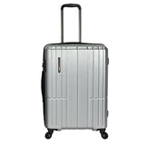 Traveler'S Choice Wellington 26 Inch Hardside Spinner, Silver