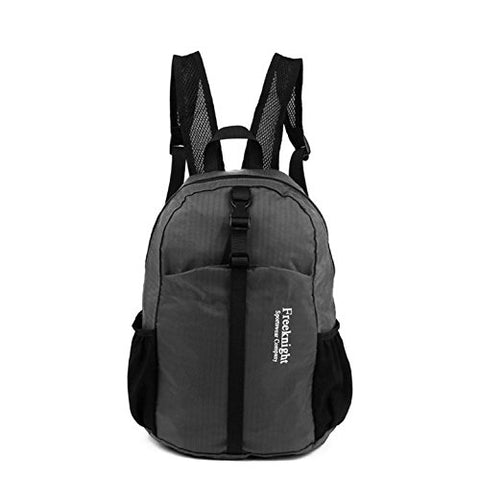 FakeFace Lightweight Foldable Packable Handy Travel Outdoor Sport Backpack Daypack Backpack - Water