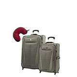 Travelpro Maxlite 5 | 3-Pc Set | 22" Carry-On & 26" Exp. Rollaboard With Travel Pillow (Slate