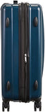 AmazonBasics Hard Shell Carry On Spinner Suitcase Luggage - 20 Inch, Navy Blue