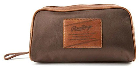 Rawlings Rugged Nylon Travel Kit, Cognac, One Size