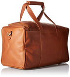 Piel Leather Traveler's Select Xs Duffel Bag, Saddle