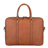 Banuce Vintage Full Grain Italian Leather Briefcase for Men Women Business Tote Messenger Satchel