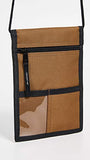 Carhartt WIP Men's Collins Neck Pouch, Hamilton Brown, One Size