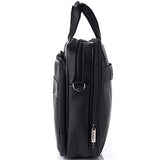 Alpine Swiss Messenger Bag Colombian Leather 15.6” Laptop Briefcase Portfolio