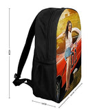 Dukes of Hazz-ard 90s 80s Horror Movie Student Shoulder Bag Large Capacity Bookbag Casual Durable Laptop Backpack Outdoor Travel Scary Film Daypack College Back To School Women Men Fits 17 Inch