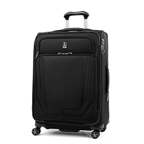 Travelpro Crew Versapack 25" Expandable Spinner Suiter, Jet Black