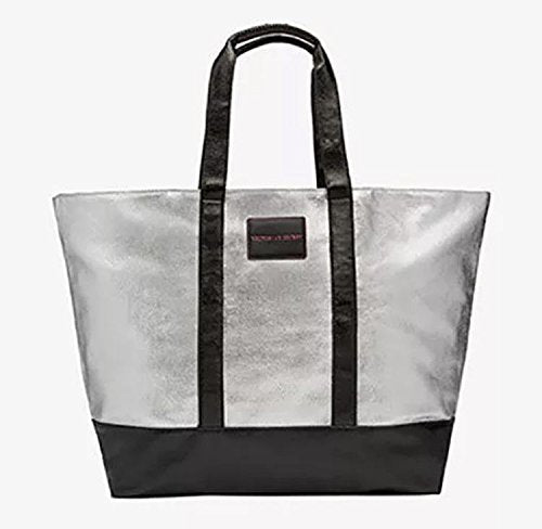 Victoria Secret Women'S Tote Bag Silver Silber