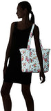 Vera Bradley Iconic Small Vera Tote, Signature Cotton, water bouquet