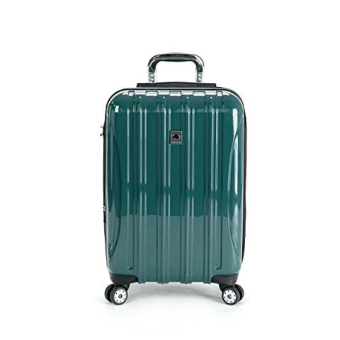 DELSEY Paris Delsey Luggage Helium Aero Carry On Expandable Spinner Trolley (Teal)