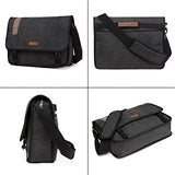 Vonxury Canvas Mens Messenger Bag Vintage 15 Inch Laptop Bag Large Satchel Bag