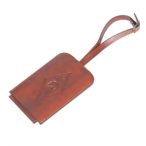 Discovery Adventures - Logo Luggage Tag Brown Standard One Size