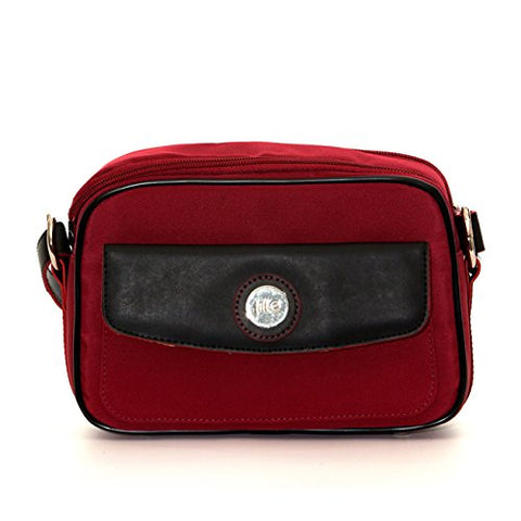 Jill-E Designs Nylon Essential Camera Bag, Red (340979)