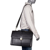 AmeriLeather Jefferson Executive Briefcase (Black)