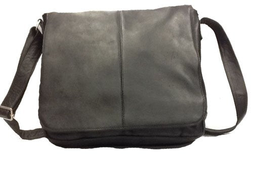 David King & Co. Laptop Messenger Bag Plus, Black, One Size