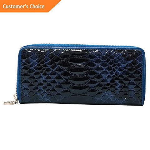 Sandover Dasein Womens Snakeskin Zip-Around Wallet 4 Colors Womens Wallet NEW | Model LGGG -