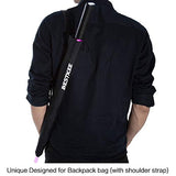 LED Umbrella - Lightsaber Laser Sword Light up Umbrella with 7 Color Changing On the Shaft/Built in Torch at Bottom by Bestkee (Black)