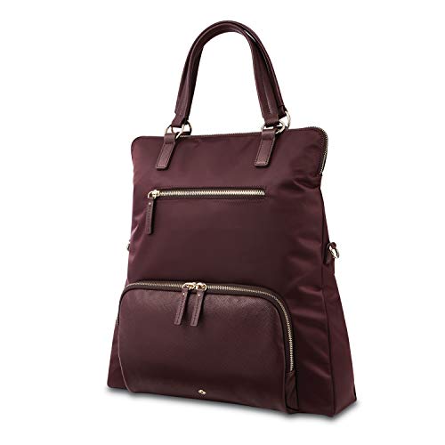 Samsonite Encompass Womens Convertible Tote Backpack Bordeaux
