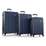 Leo By Heys - Hx7 Lightweight Spinner Luggage 3Pc Set - 30", 26" & 21" (Navy)