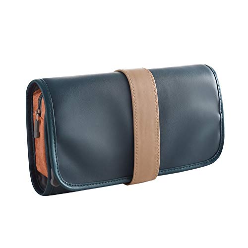Corporate Branded Leather Wash bags, Dopp kits and Cosmetics Bags