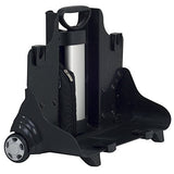 Check-Point Friendly Wheeled Laptop Case, Leather, 15.6" in, Black - Midway | Mcklein - 86605