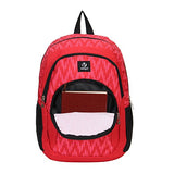 Veegul Cool Backpack Kids Sturdy Schoolbags Back To School Backpack For Boys Girls,Red