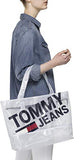 Tommy Jeans Summer Tote Mesh Womens Messenger Bag One Size Classic White