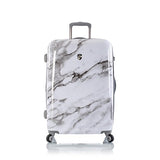 Heys America Unisex Carrara Marble 26" Spinner White One Size