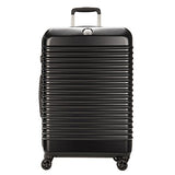 Delsey Luggage Bastille Lite 25 Inch 4 Wheel Spinner, Black