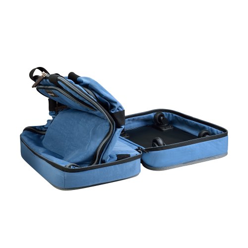 Biaggi Zipsak Micro Fold Spinner Carry-On Suitcase - 22-Inch Luggage - As Seen as Shark Tank -
