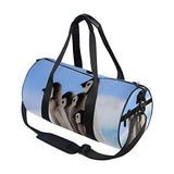Duffel Bags Penguin Brothers Womens Gym Yoga Bag Small Fun Sports Bag for Men