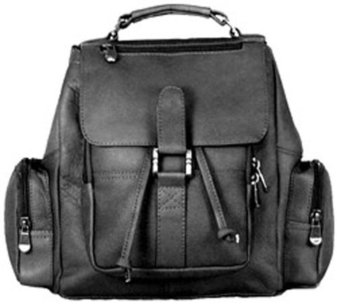 David King & Co. Mid Size Top Handle Backpack, Black, One Size