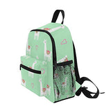 GIOVANIOR Llama Alpaca Love Lightweight Travel School Backpack for Boys Girls Kids