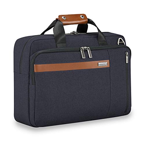 Briggs & Riley Kinzie Street Convertible Brief Briefcase, Navy, One Size
