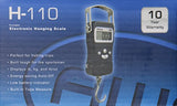 American Weigh Scale American Weigh H-110 Digital Hanging Scale, 110 X 0.05-Pounds