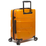 Dejuno Lumos Hardside 3-Piece Expandable Spinner Luggage Set, Orange