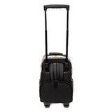 Everest Wheeled Pattern Backpack, Tropical, One Size